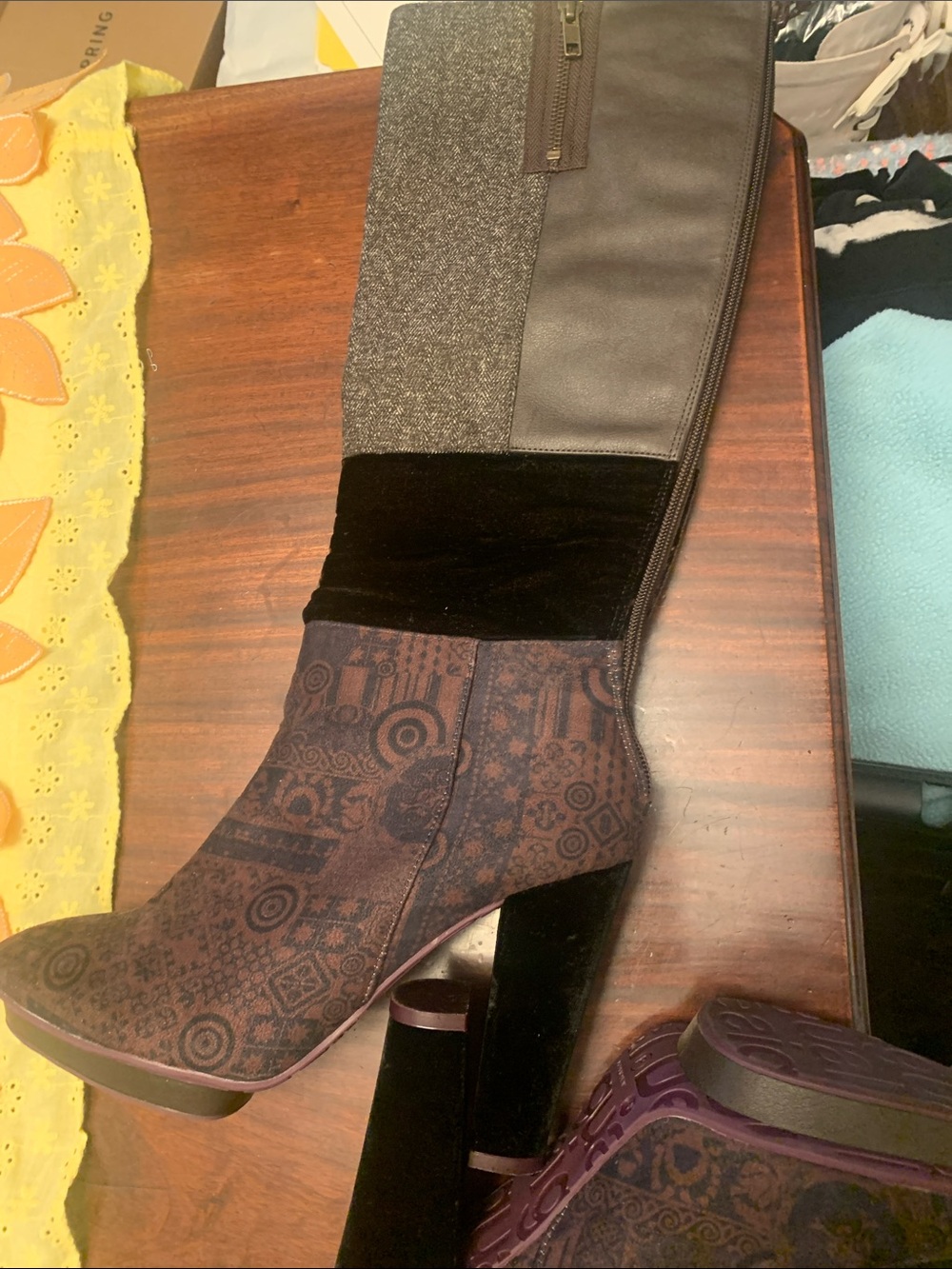 Brand new Desigual boots, never worn and in great shape!